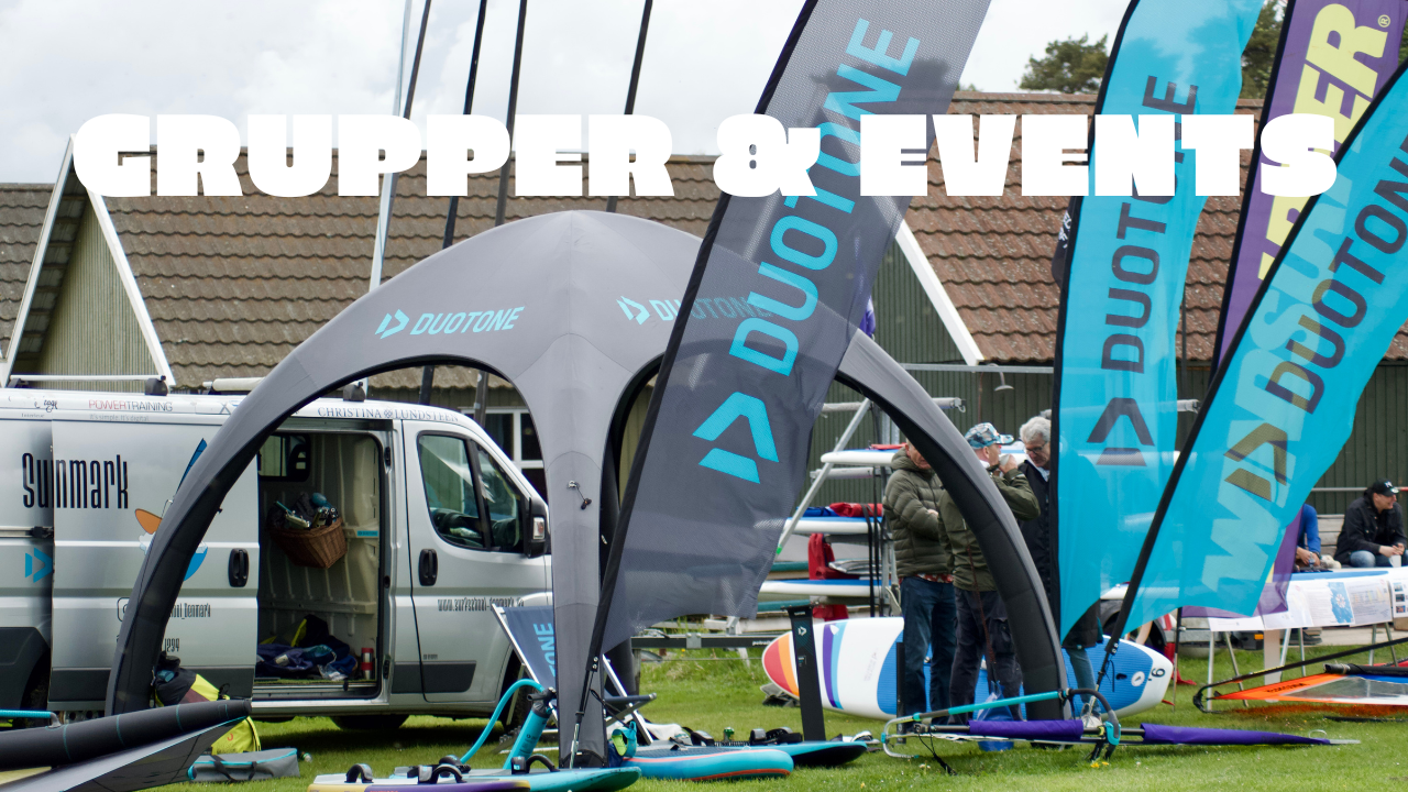 Grupper og events