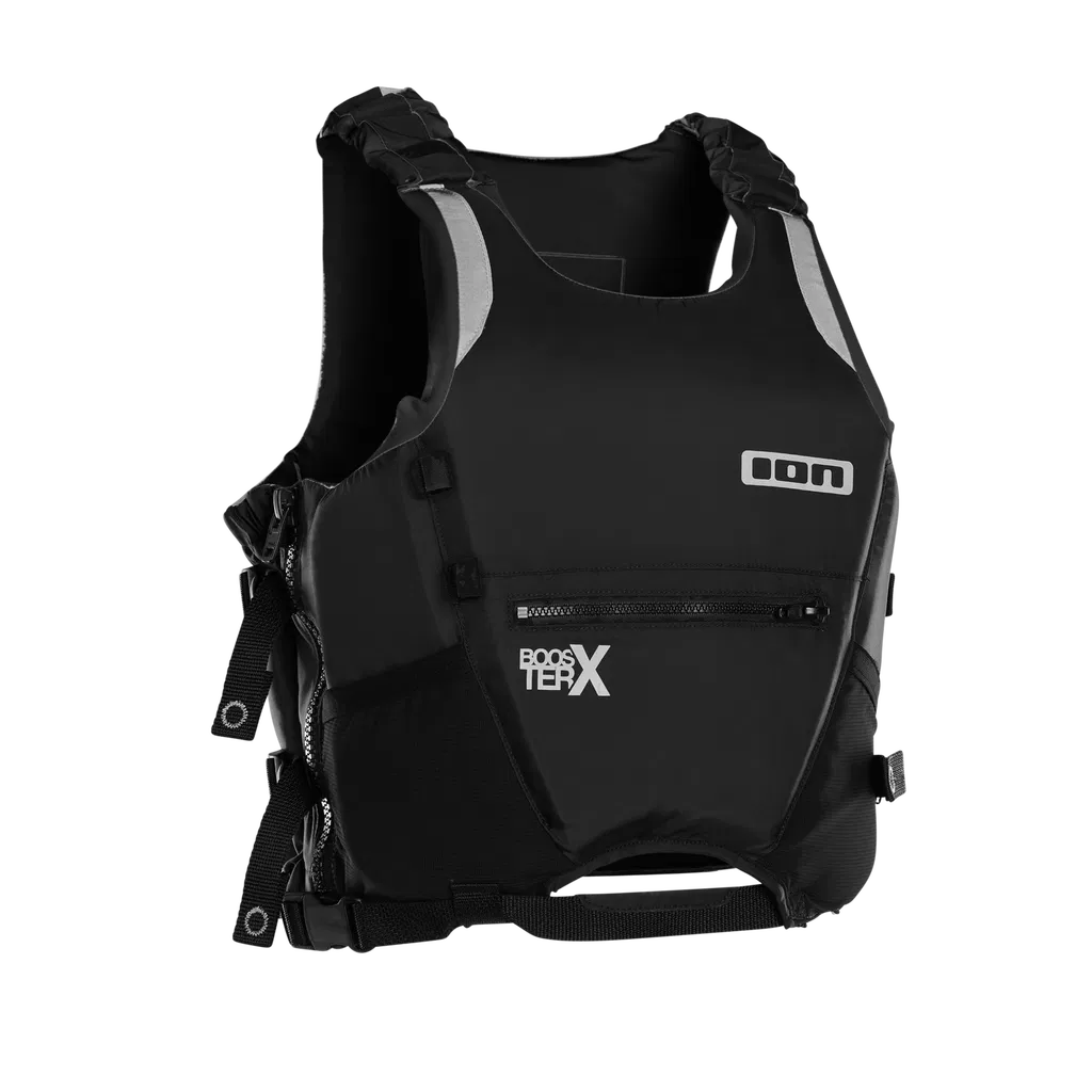 IOW-Vest Booster X Side Zip unisex - Black