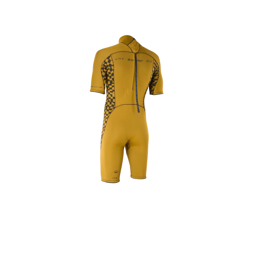 IOW-Wetsuit Seek Core 2/2 Shorty SS Back Zip men - Yellow