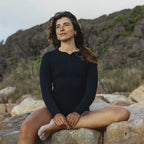 IOW-Wetsuit Amaze Amp Hot Shorty 2.0 LS Front Zip women - Black