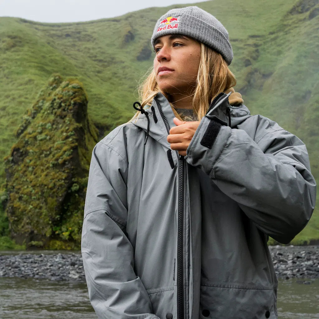IOW-Water Jacket Storm Coat unisex - Grey