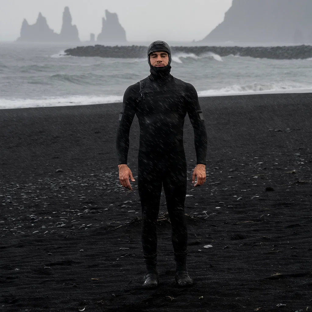 IOW-Wetsuit Seek Select 5.5/4.5 Hood Front Zip men - Black